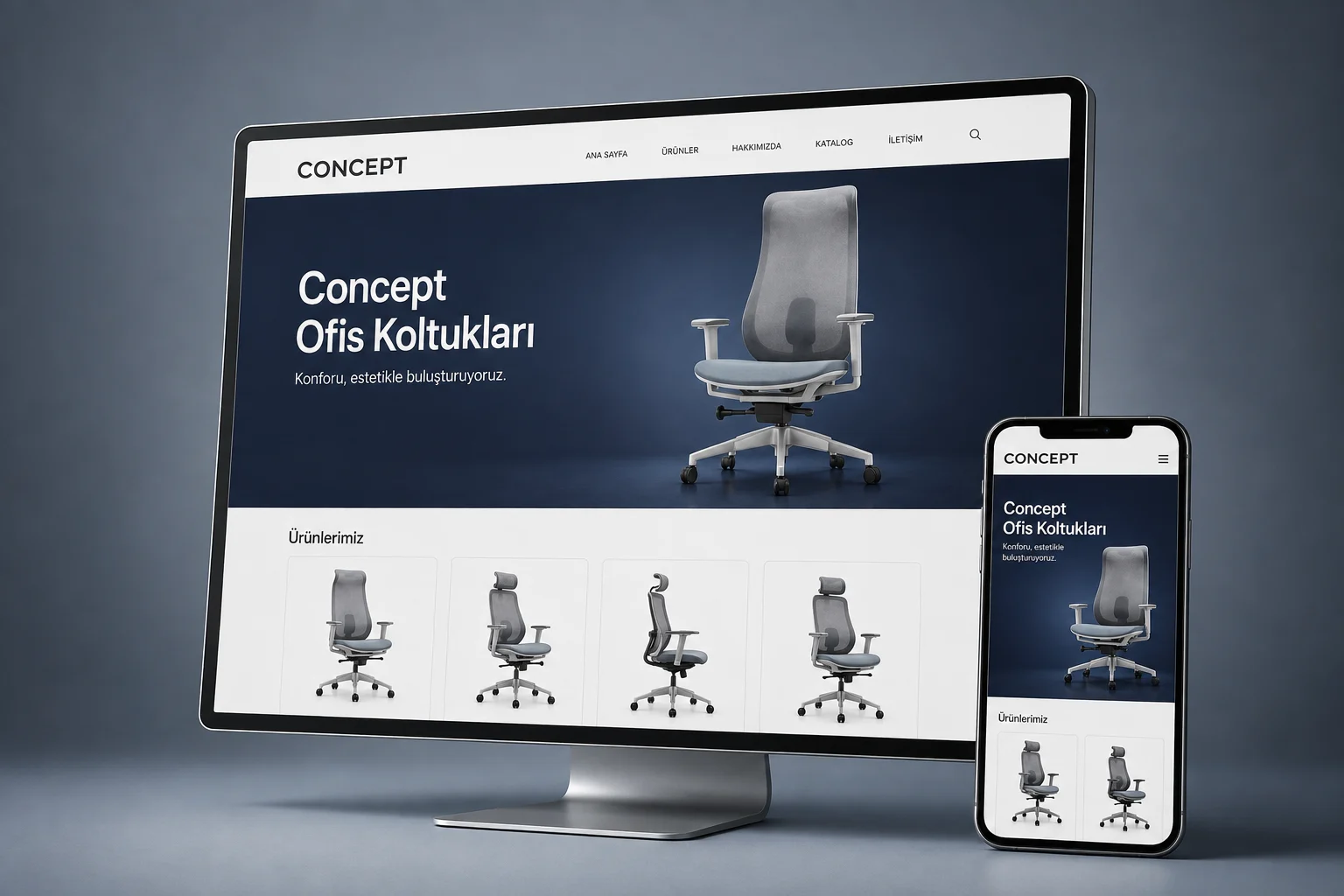 Concept Ofis — Web Design & Development by Nexvera Creative Studio
