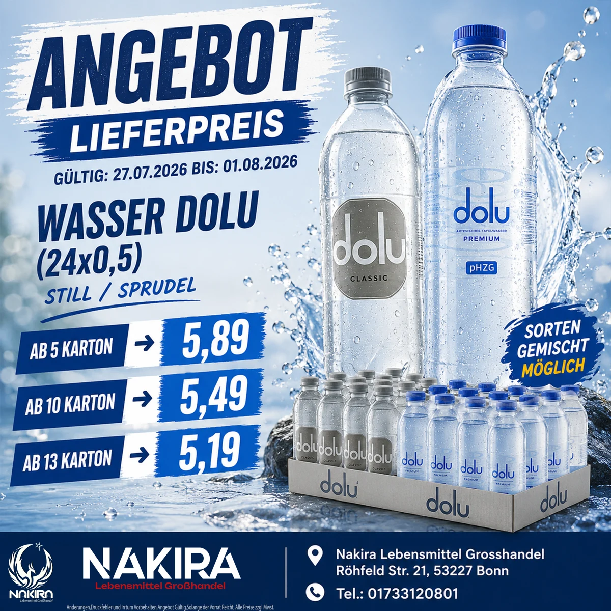 Nakira dolu sosyal medya kampanya tasarımı