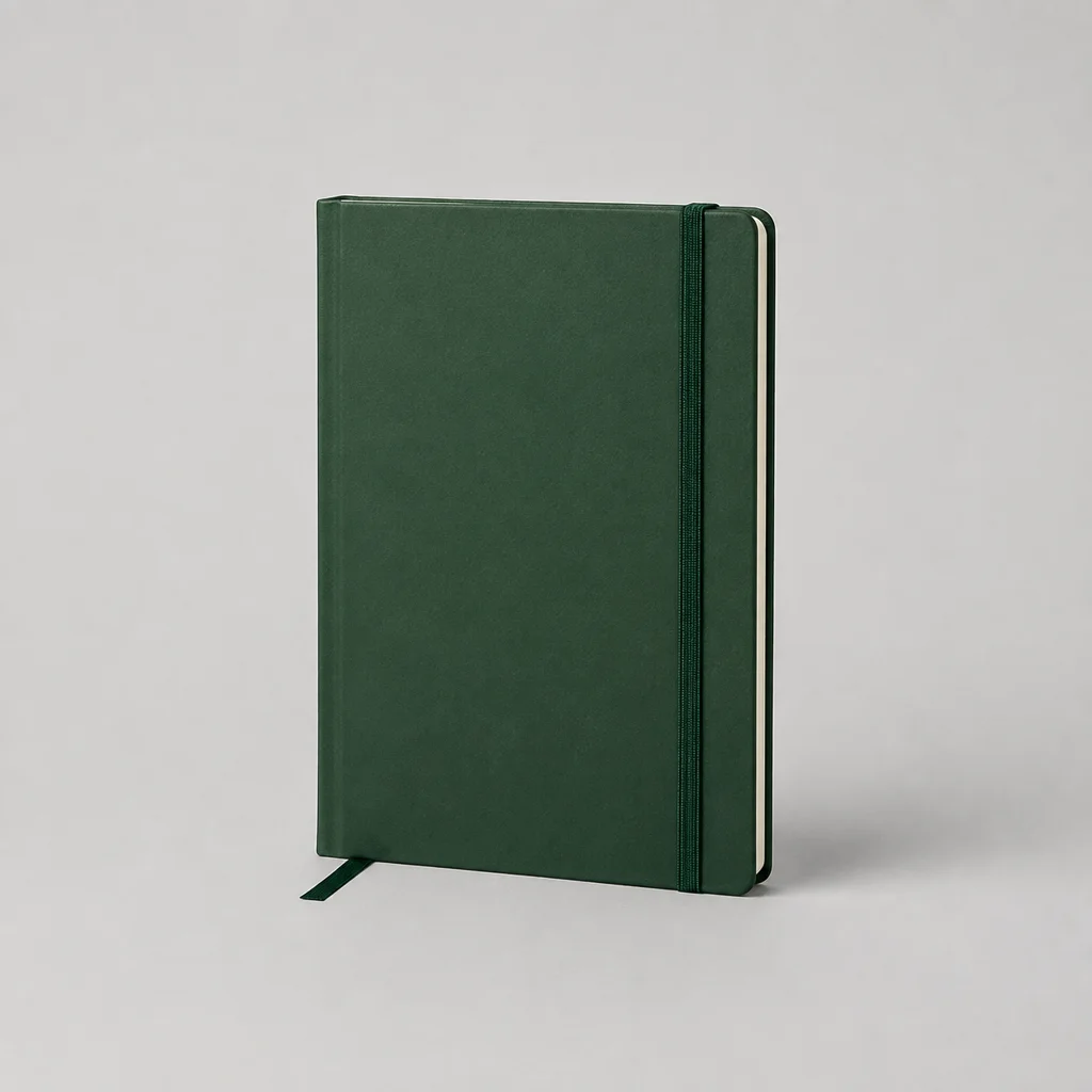 Sert Kapak Defter — Düz kapak, düzenli notlar
